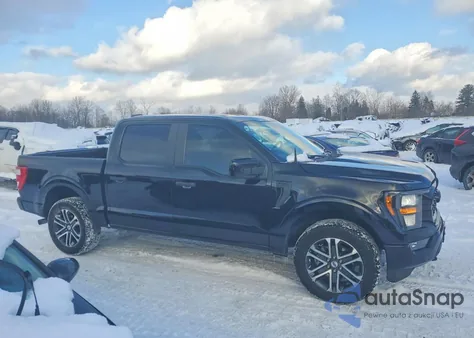 2023 Ford F150 Supercrew из США, поврежденный, VIN 1FTEW1EP3PFA55601